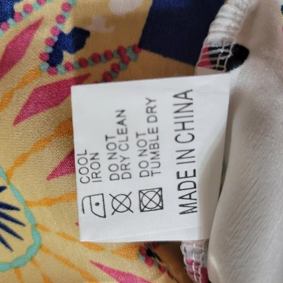 Livagirl Multicolor Short Sleeve Blouse  *NWT* Size XXL - Picture 10 of 11